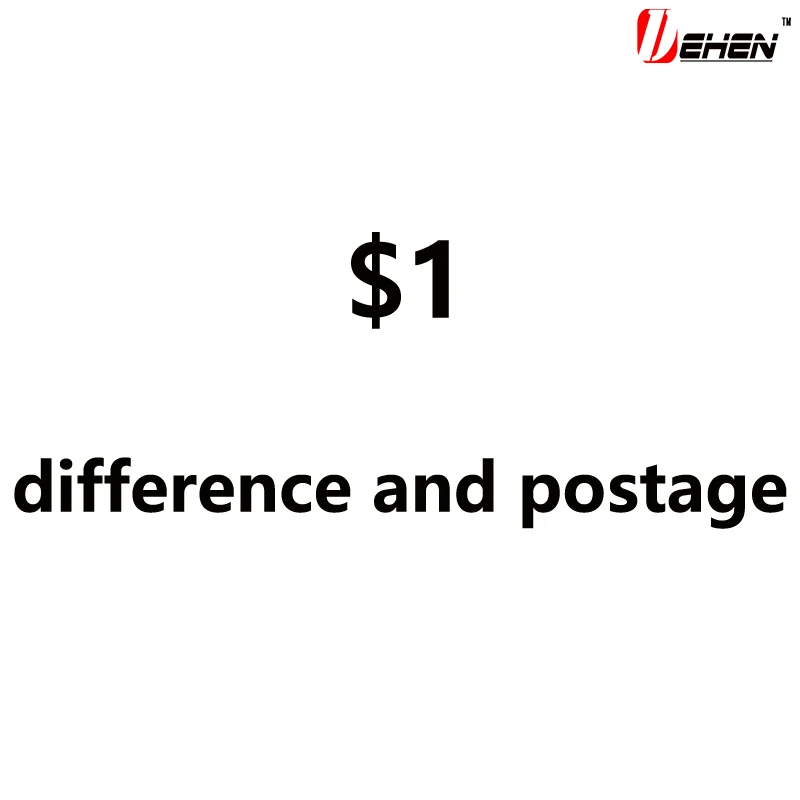 Make up the difference and postage special