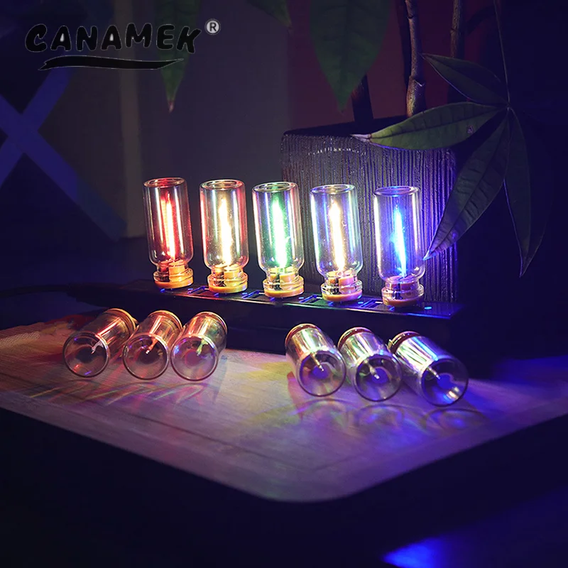 1PC Bedroom DIY Decoration USB Night Light Atmosphere Light Edison Bulb Incandescent Lamp LED Filament Light Bulb