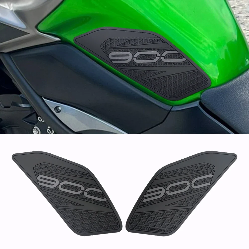 

Anti Slip Sticker Tank Traction Pad For Kawasaki Z900 2017-2025 Motorcycles Decoration Side Gas Knee Grip Protector