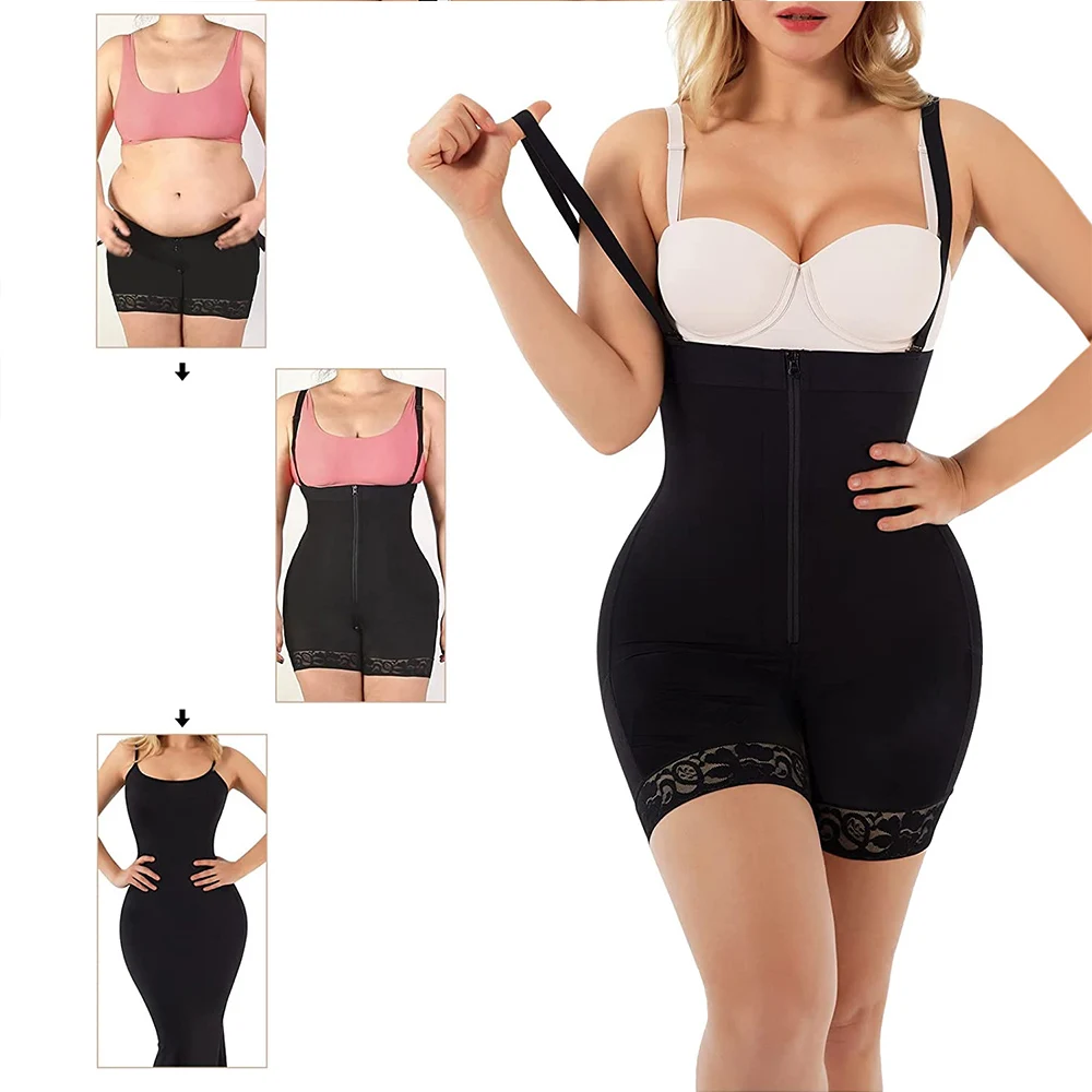 Fajas Colombianas Shapewear Women Tummy Control Butt Lifter Body Shaper High Compression Reducing and Shaping Girdles