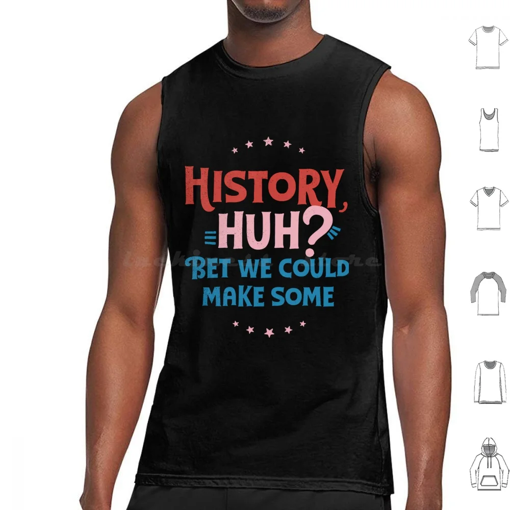 History Huh ? Red White And Royal Blue Tank Tops Print Cotton Red White And Royal Blue Rwrb Alex And Henry Alex Claremont