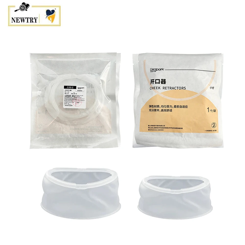 

2Pcs Disposable Dental Cheek Retractor O-Shape Dentpark Elastic Teeth Whitening Orthodontic Intraoral Photography Mouth Opener