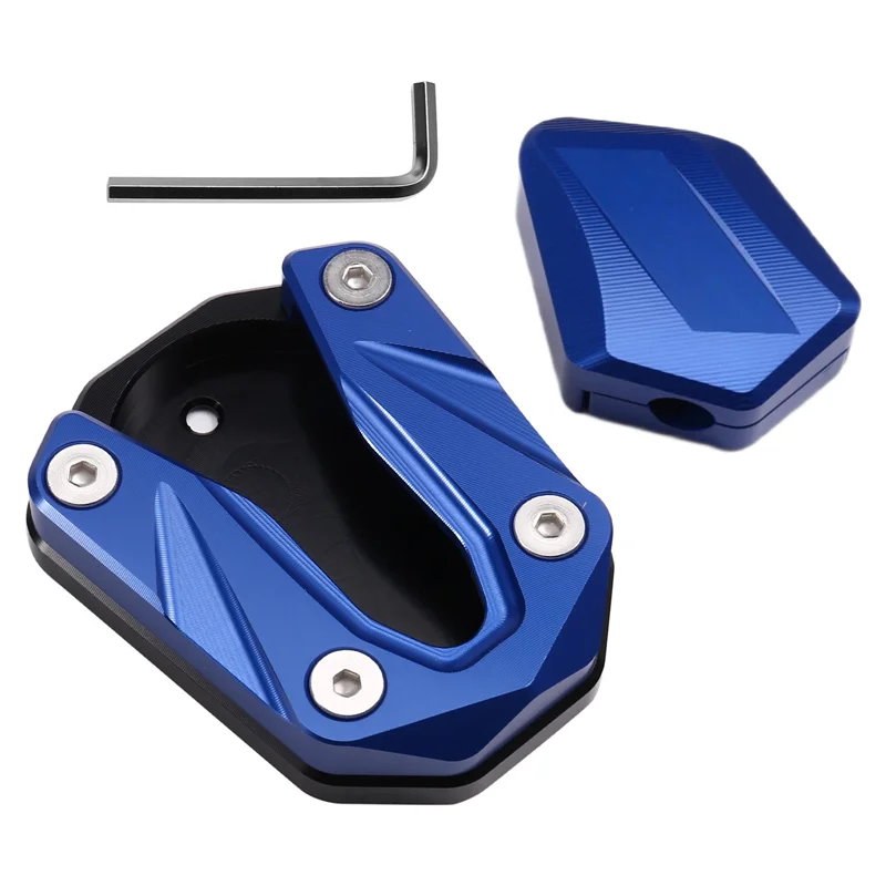 Hot Selling-Motorcycle Kickstand Foot Side Stand Enlarger Plate Kickstand Enlarge Extension For ZONTES 368G 368 G,Motorcycle Kic