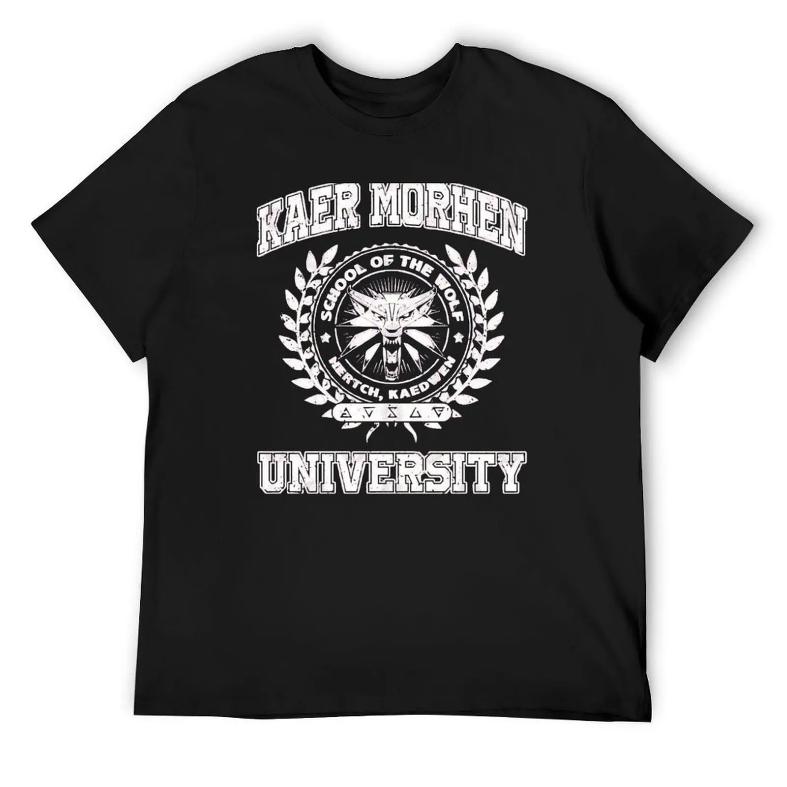 Kaer Morhen University T-Shirt shirts graphic tee new edition mens t shirts top quality