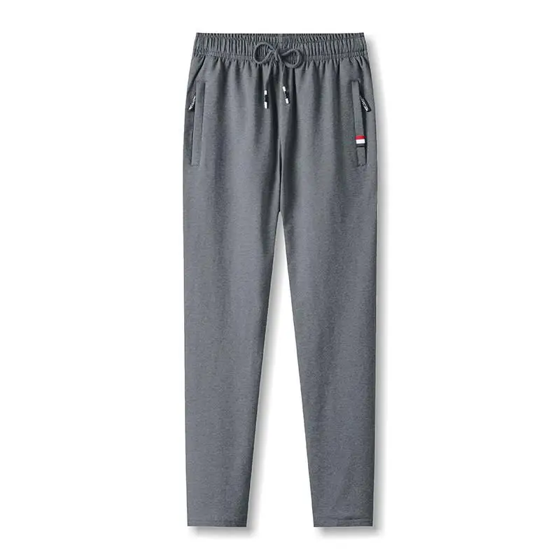 2022 봄 여름 얇은 남성 스트레치 면화 운동복 운동복 Tracksuit 스포츠 바지 바지 Oversize Pants Mens Joggers