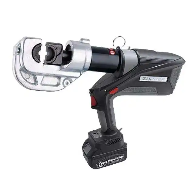 

Другие гидравлические обжимные инструменты Кабельный ZUPPER EB-400 Бесщеточный двигатель с батарейным питанием Инструмент для обжима кабельных наконечников от 16 до 400 мм