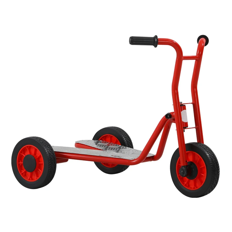 Hot single-speed steel children's bicycle with ordinary pedal tricycle design toys for school use