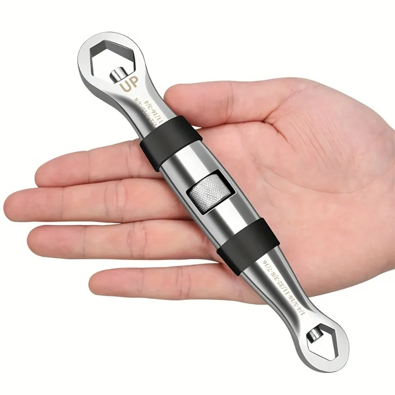 Multi-purpose Torx Wrench Double-ended Self-tightening Wrench Suitable Hardware Electrician Decoration Maintenance Hand Tools