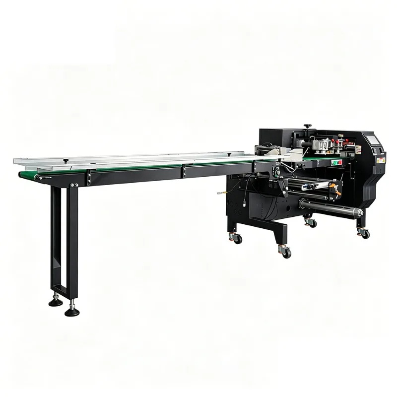 Intelligent high-speed servo pillow packing machine, automatic bagging machine for hardware accessories