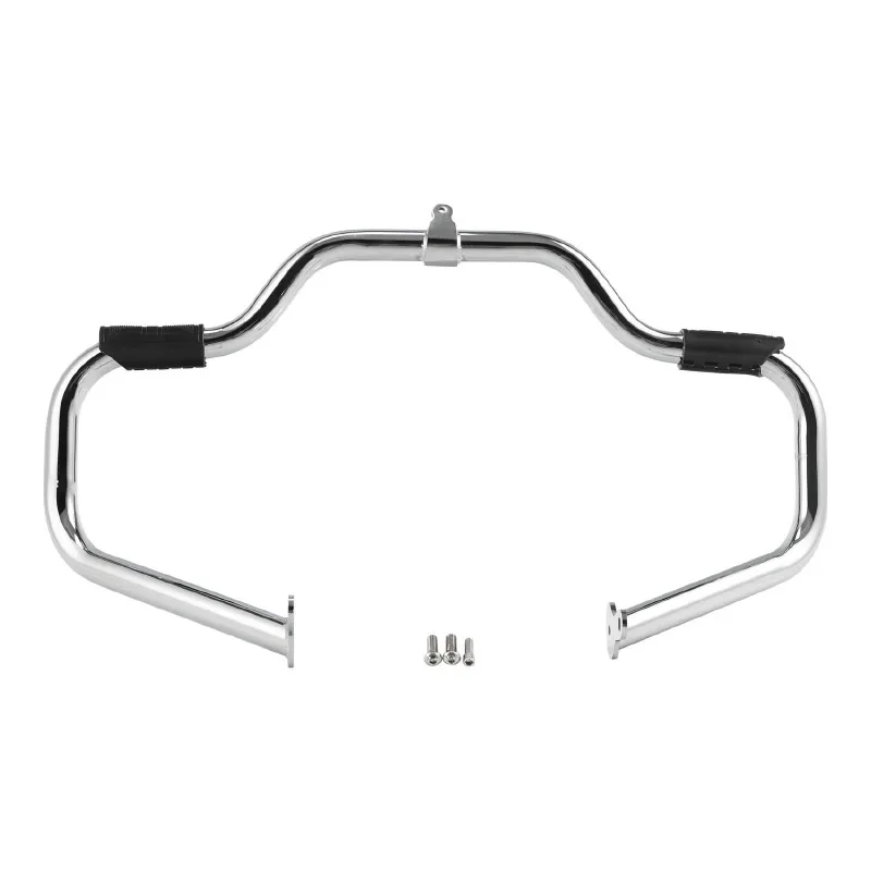 Motorcycle Mustache Highway Engine Crash Guard Bar For Harley Touring Road King Street Glide 2009-2024