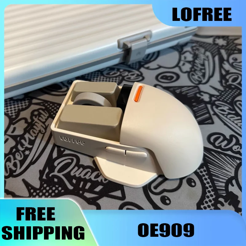 

Lofree Xiaoqiao Mouse Wireless Three Mode Bluetooth Charging Office Esports Game Notebook Computer Lightweight OLED Display Gift