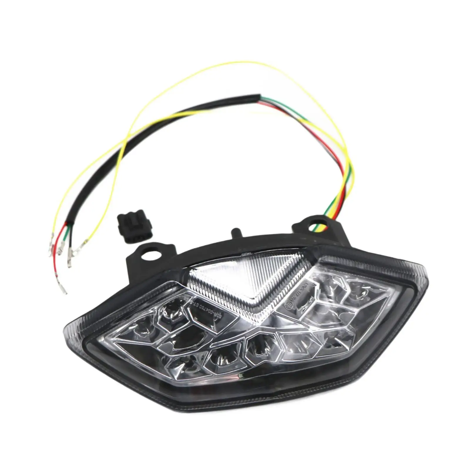 LED Motorcycle Rear Tail Brake Light Assembly Waterproof Signal Lamp for Kawasaki Z1000 2010-2013 Night Riding