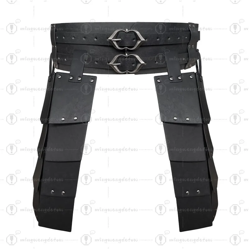 Medieval Wide Belt Large Skirt Armor, Norse Viking Style Vintage Cosplay Props