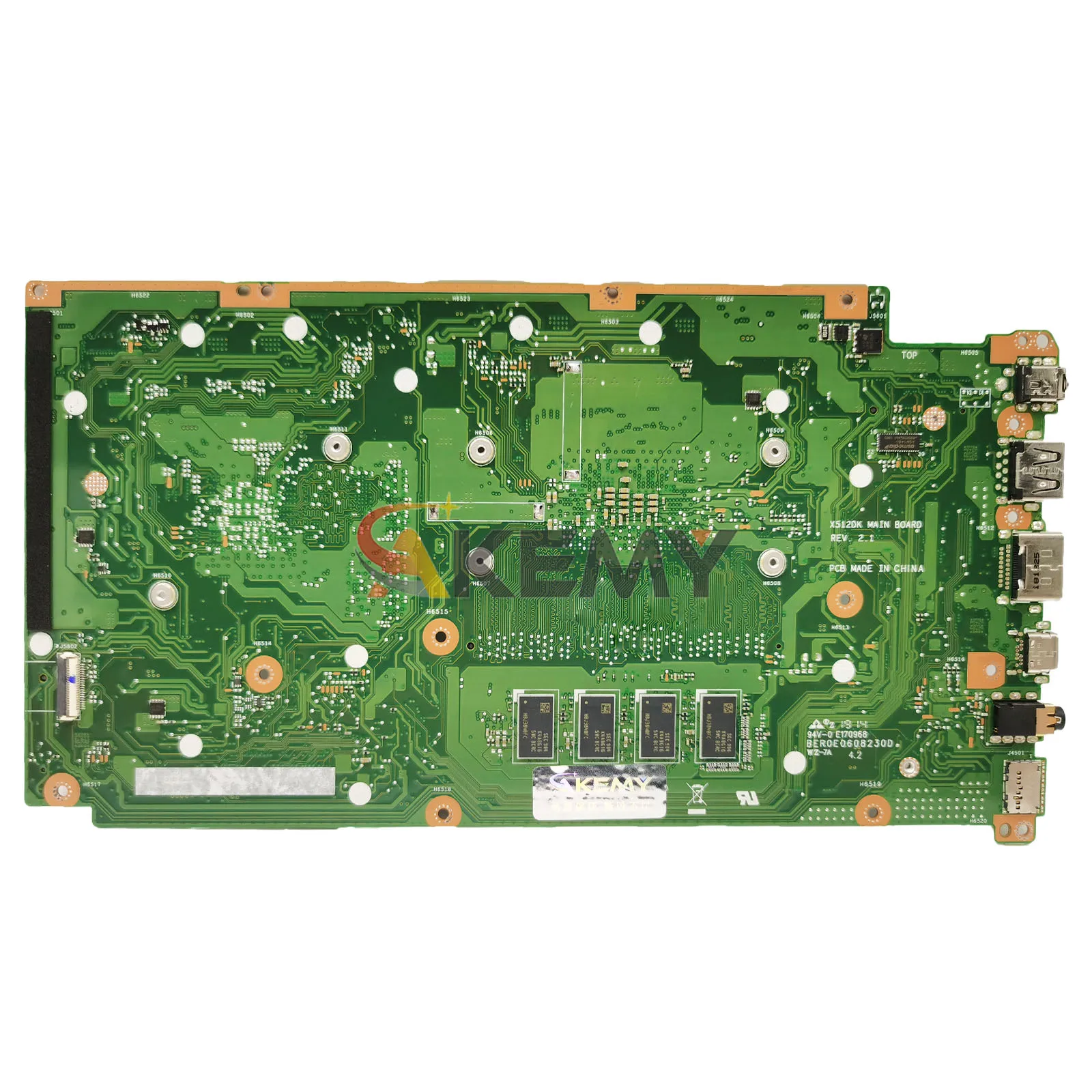 เมนบอร์ดแล็ปท็อป X712DA สำหรับ ASUS VivoBook M712D X712DAU X712DAP X712D X712DA V5000d M5050D F712D X712DK เมนบอร์ดหลัก รองรับ CPU R3 R5 R7