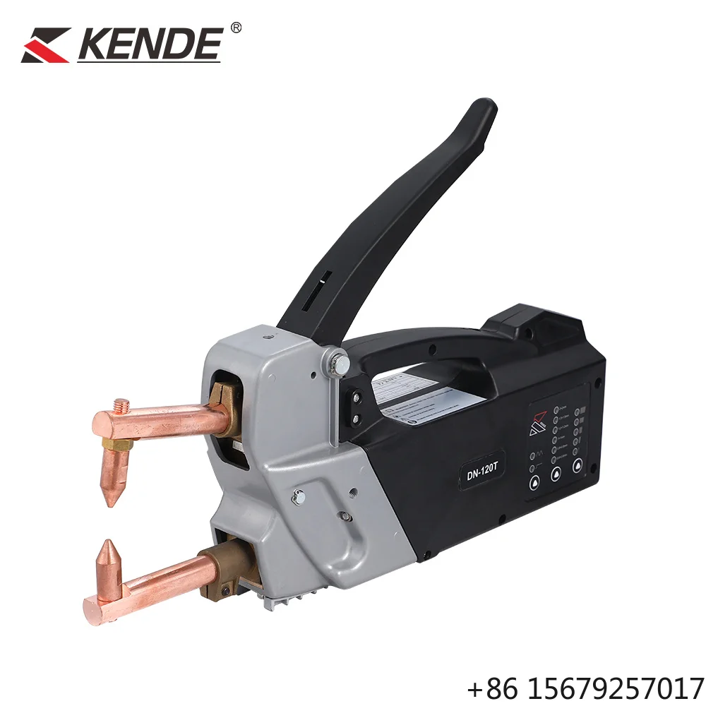 KENDE New 220V Voltage Portable Car Transformer Electric Spot Welder Spot Welder Welding Thickness 2+2mm