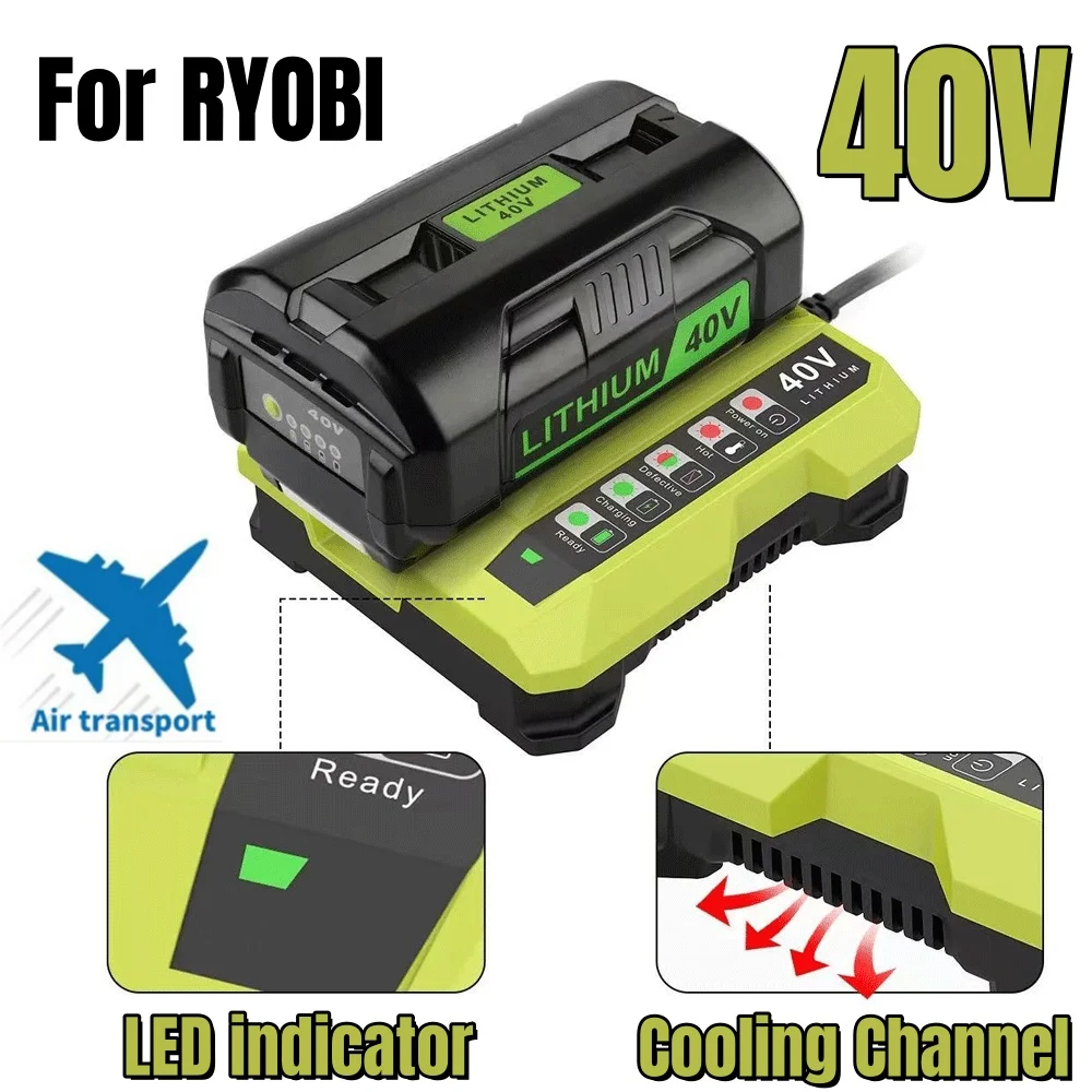 ✨ For Ryobi ✨40V 10Ah  OP4040 OP4026 OP40501 OP40401 OP4030 OP4050 OP4060A OP40201 for Ryobi 36v Li-ion batterie