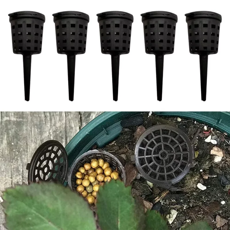 Planted Aquarium Fertilizer - 5Pcs Fertilizer Mesh Baskets Garden Nursery