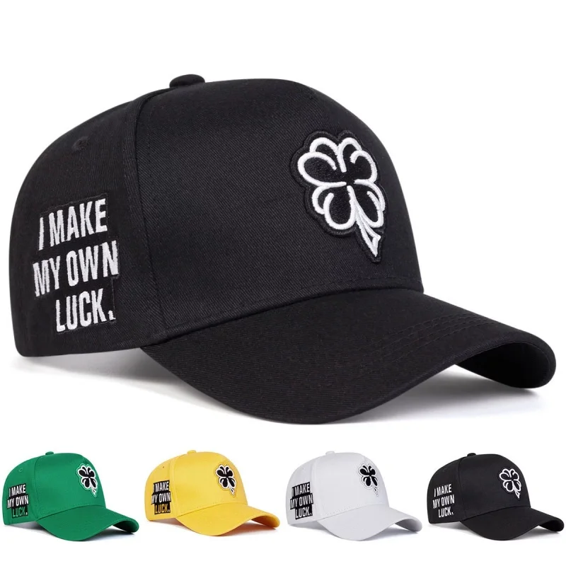 Men Women Four Leaf Clover Baseball Cap, 