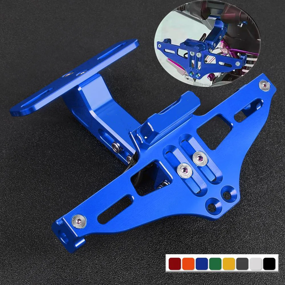 

For BMW F800GS ADVENTURE F800 GS F800 GS 2008-2023 Motorcycle License Plate Holder Number Plate Holder With Turn Signal Lights