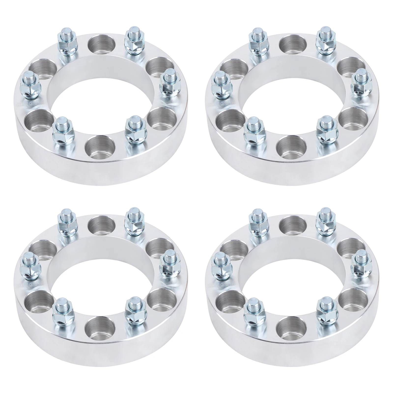 4pcs 6x139.7 Wheel Adapter Spacers 12x1.5 for Mitsubishi Toyota Isuzu Rodeo