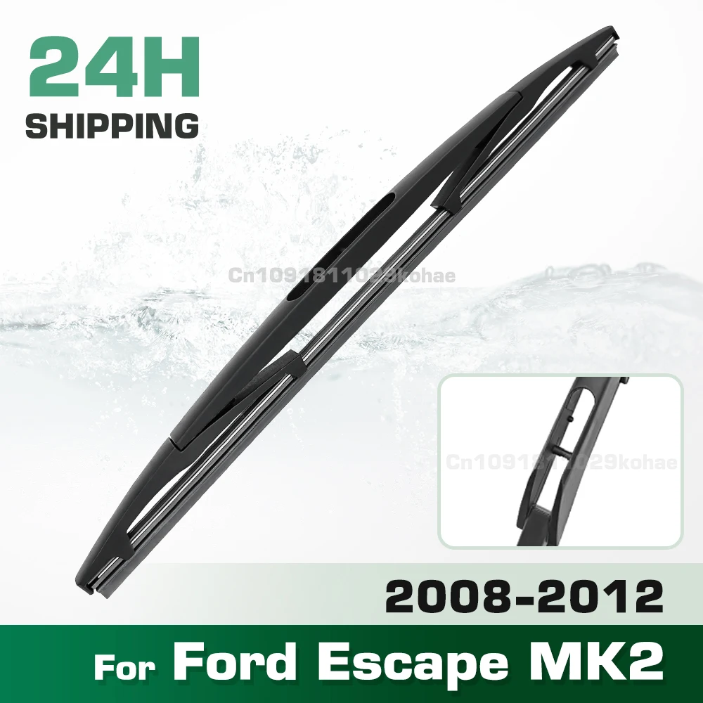 

GREATROAD Wiper 12" Rear Wiper Blades Set For Ford Escape MK2 2008 - 2012 Windshield Windscreen Window Brushes