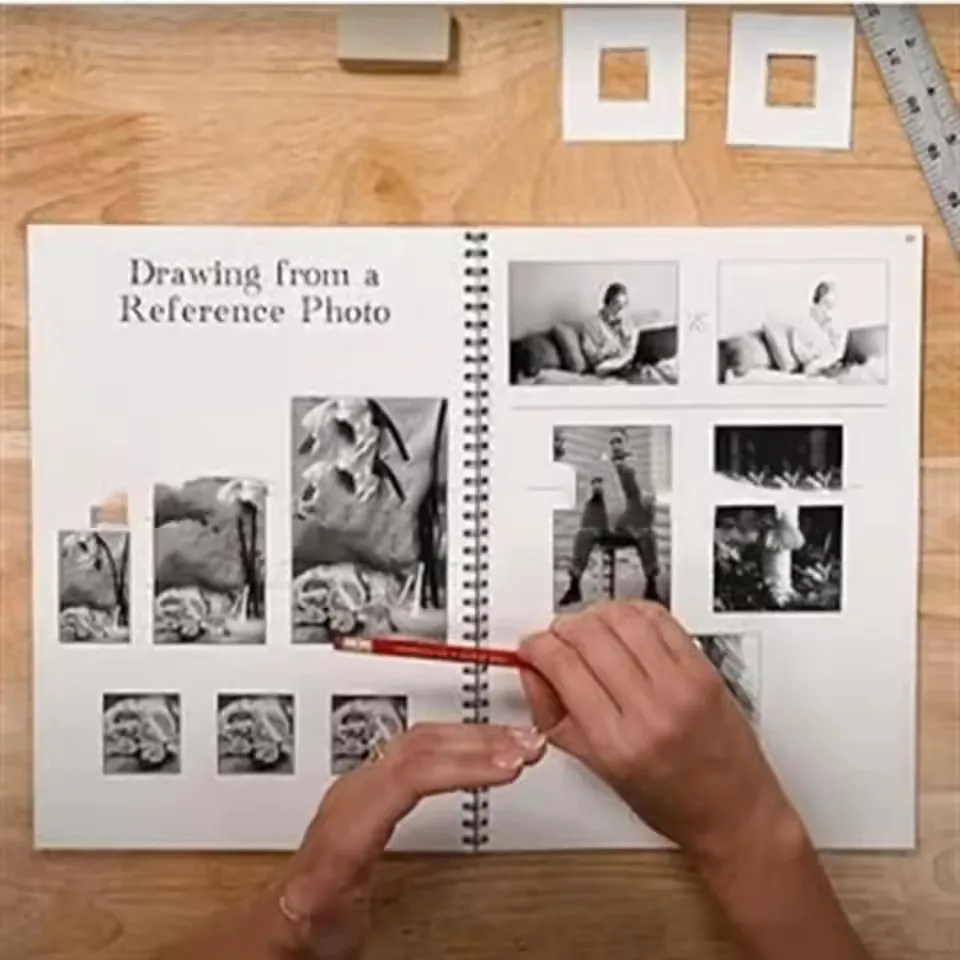 Professional This Is Not a Sketchbook Interactive Workbook Hardcover Art Class Drawing Book Thick Paper Stationery