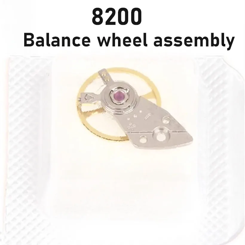 

Watch Accessories Original Brand New Repair Parts Suitable For Japanese 8200 Mechanical Balance Wheel Assembly 8200 Repair Parts