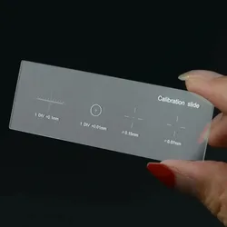 DIV-Microscopio de 0,01mm, Micrómetro de escenario, calibrador de vidrio, deslizante, 4 escalas, Envío Gratis