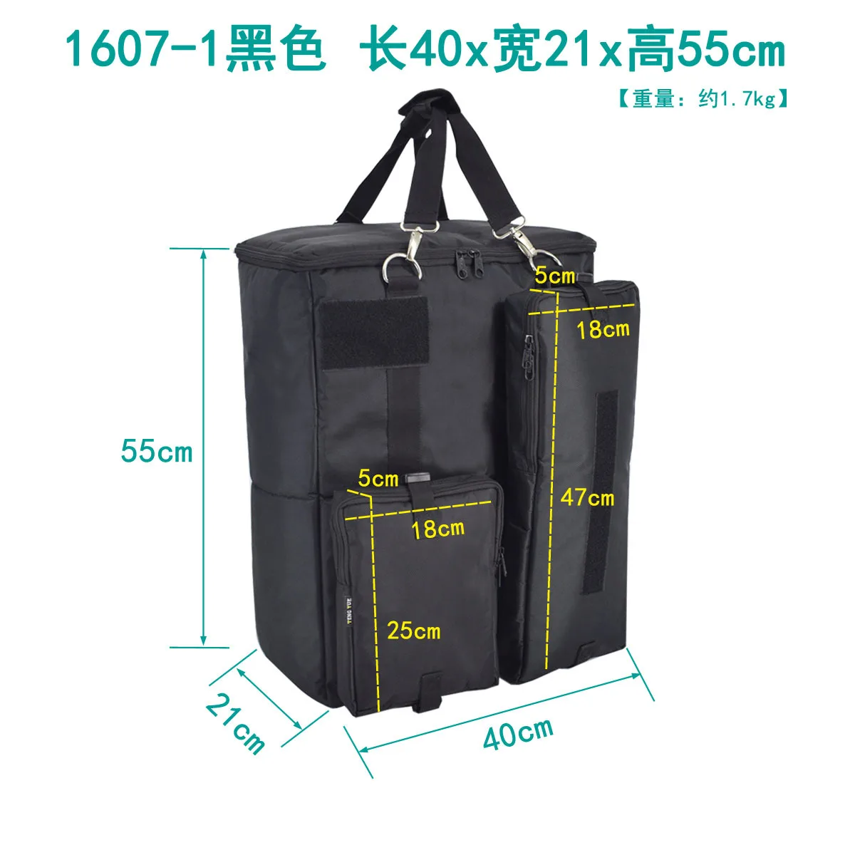 

Desktop Computer Host Laptop Shoulder Bag Display Screen Keyboard Holder Power Accessories Storage Bag