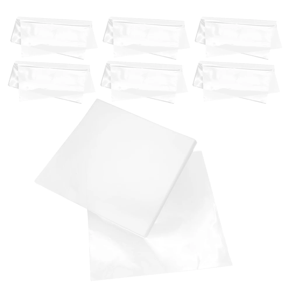 

25pcs Vinyl Record Protective Bag Durable Transparent Plastic Sleeves Outer Covers Self Adhesive Ideal Fit CD Storage