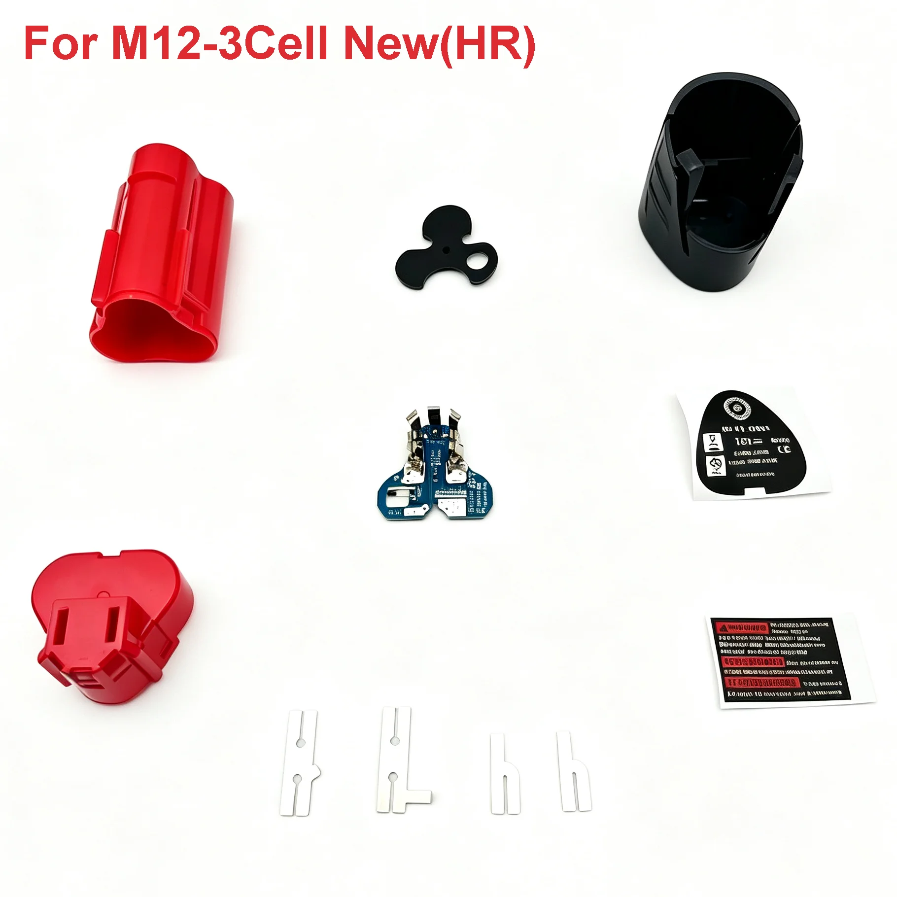For M12 Lithium Battery Case 3*18650 6*18650 Storage Box Protection Circuit Board for Milwaukee 12V Li-ion Battery PCB Housings