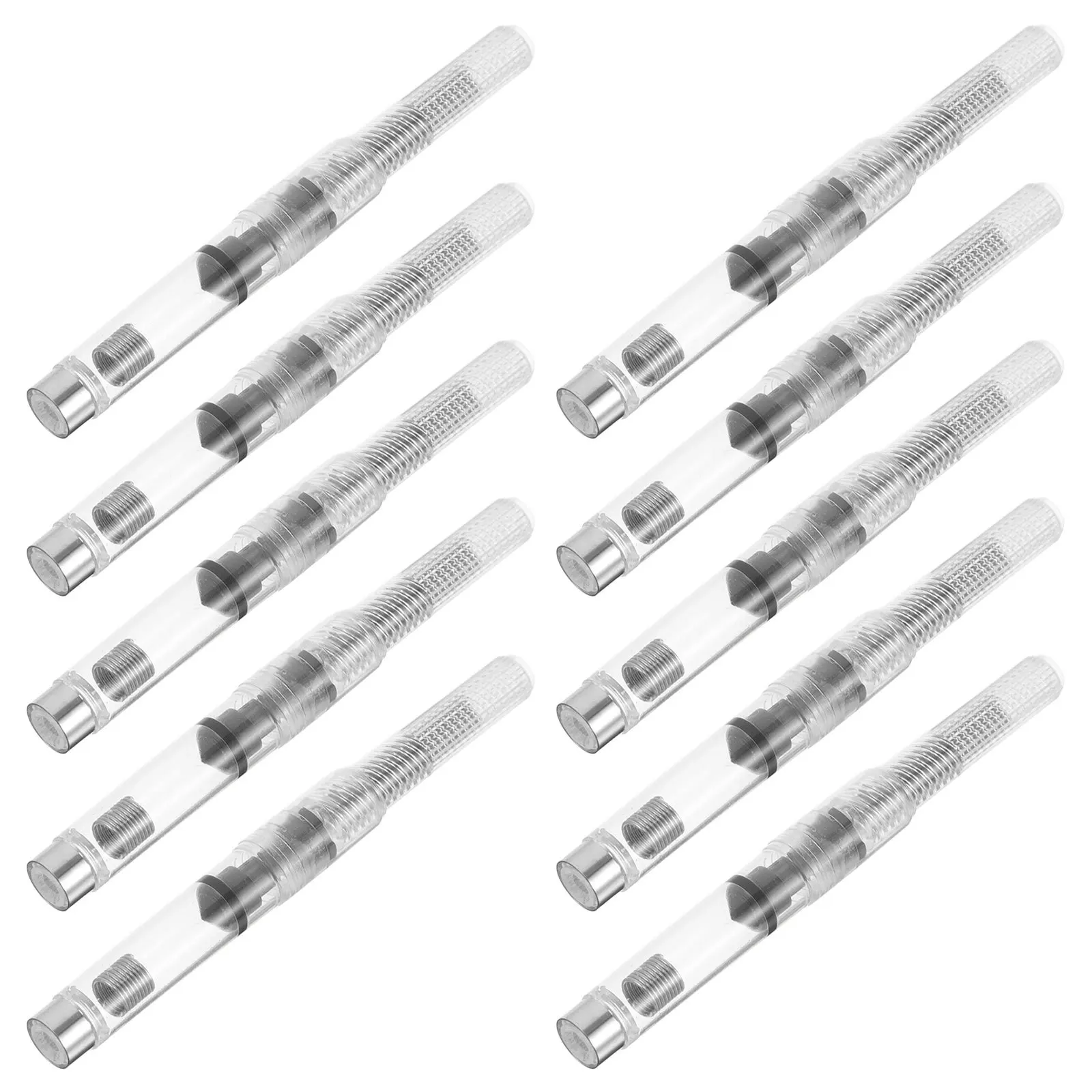 

10Pcs Fountain Pen Ink Absorber Universal Refillable Converter 26Mm Smooth Flow Twist Mechanism Minimizes Waste Ideal for Office