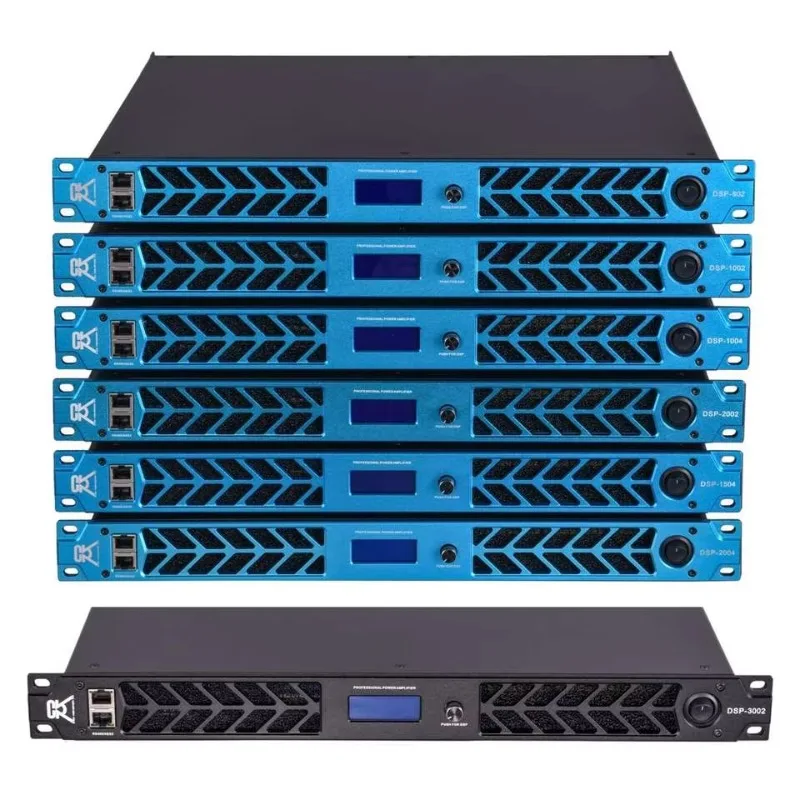 2026-CVR High Quality DJ Audio Professional Digital DSP Power Amplifier Speakers