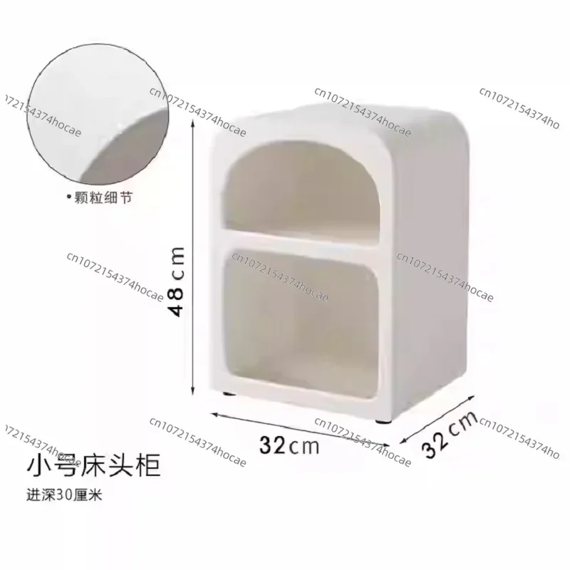 White Nightstands Pretty Narrow Organizers Luxury Storage Bedside Table Nordic Makeup Table De Chevet Bedroom Furnitures