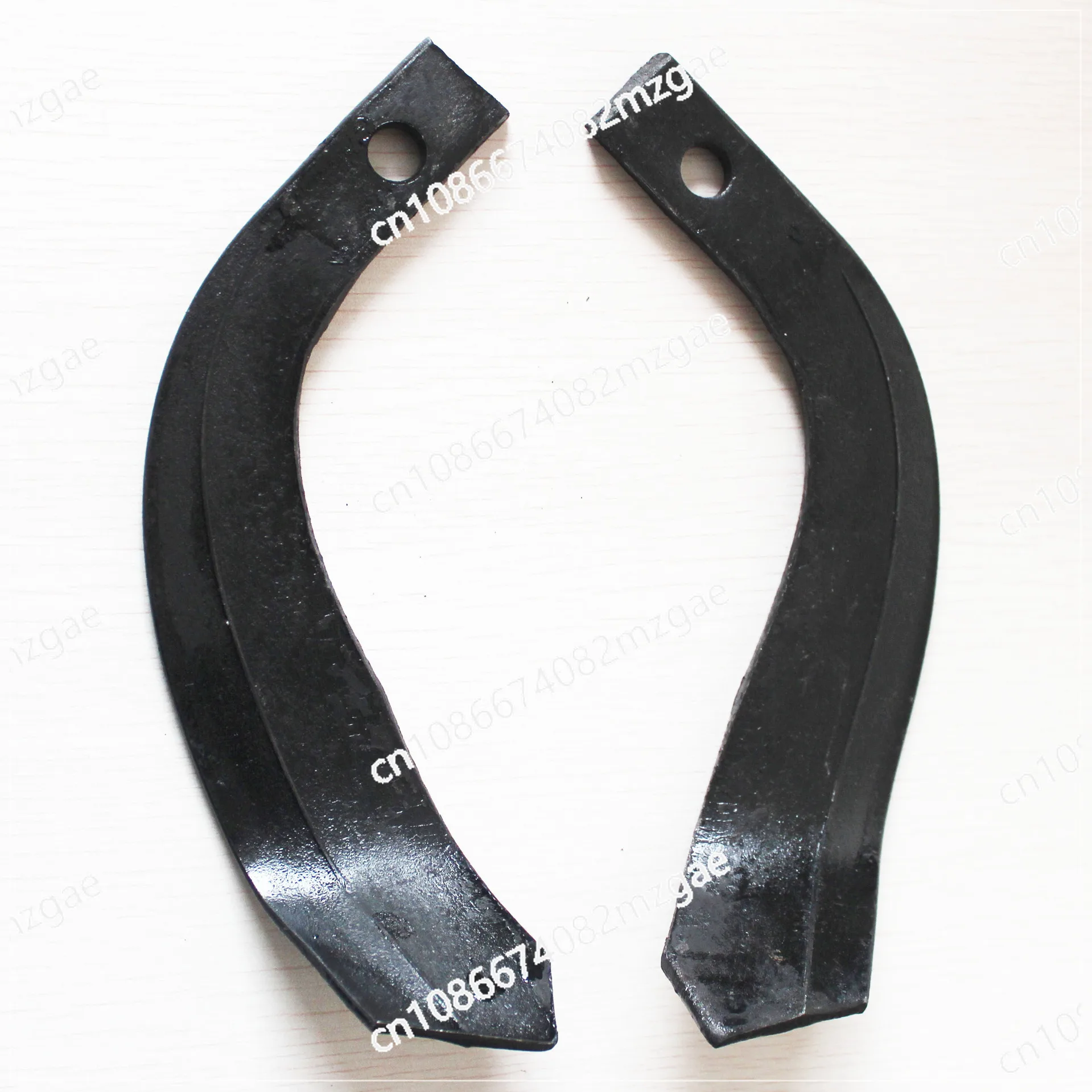 

Manganese Steel Rotary Tiller Blades for Walking Tractor 195 Type Micro Cultivator Replacement Parts