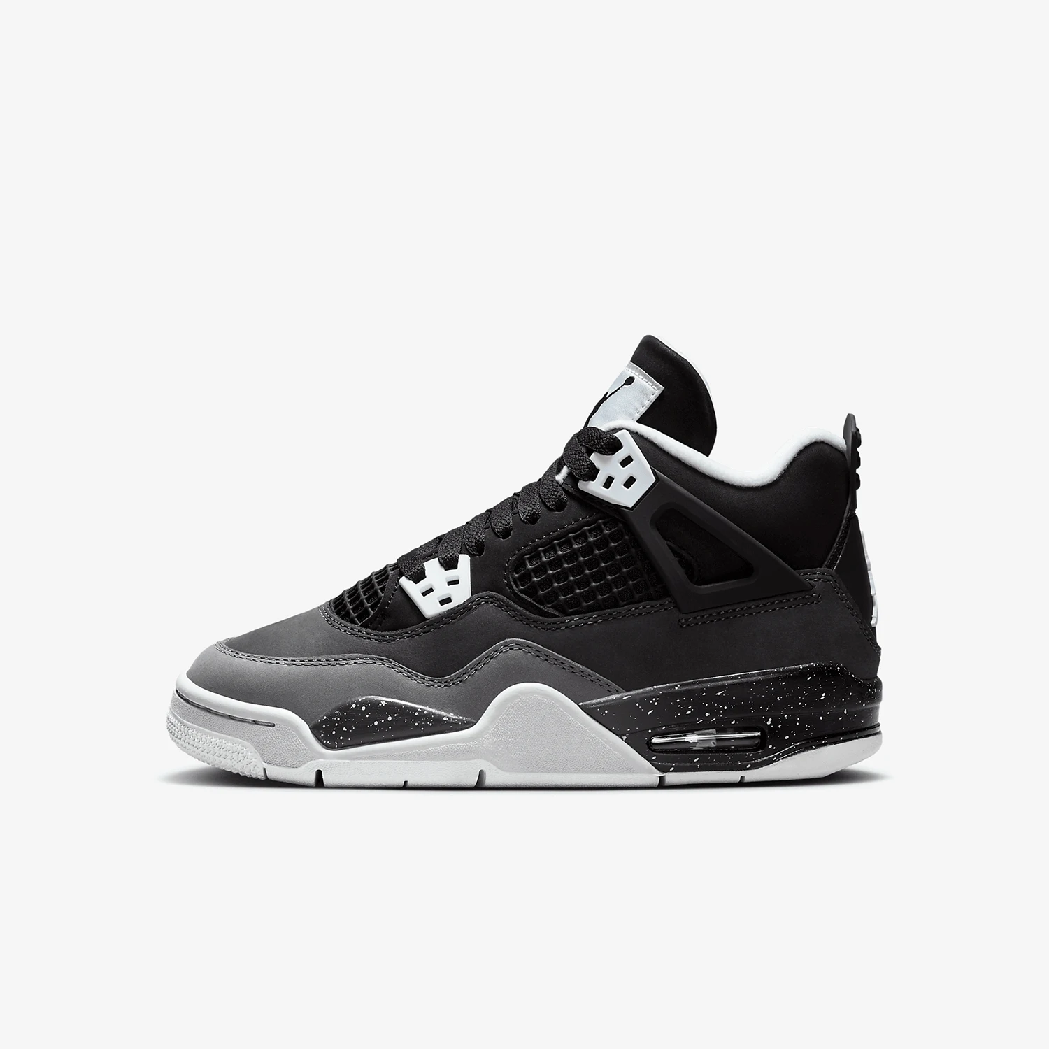 Nike genuine Air Jordan 4 GS women's large children's shock-absorbing sports shoes FQ8213-002 view 3