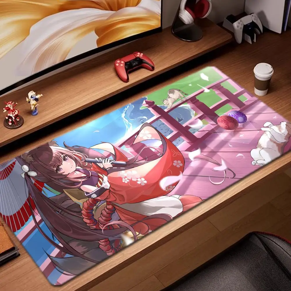 

amagi azur lane Mouse Pad Game Accessories keyboard pad XXL large locking edge 900X400 mm table mat Gaming mousepad