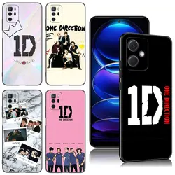 O-one Directions Phone Case For Xiaomi Redmi Note 10 11 11S 12 4G 8 9 11E 11T Pro Plus 10T 5G 8T 9S 10S 12S Black Silicone Cover