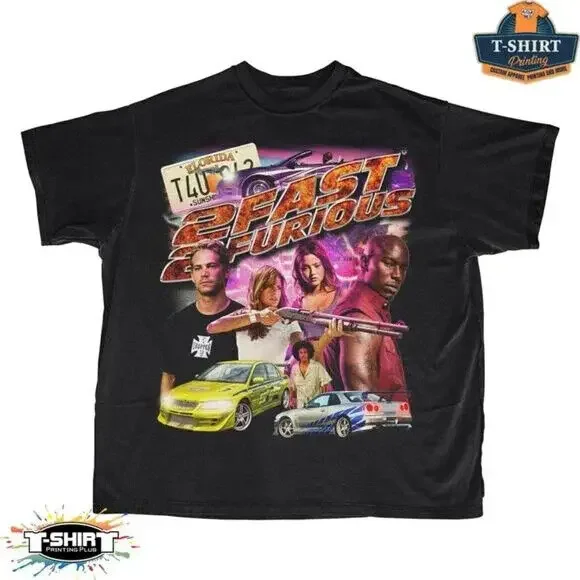 2 Fast 2 Furious T-Shirt, Fast And Furious Shirt, Action Movie T-Shirt VM8172