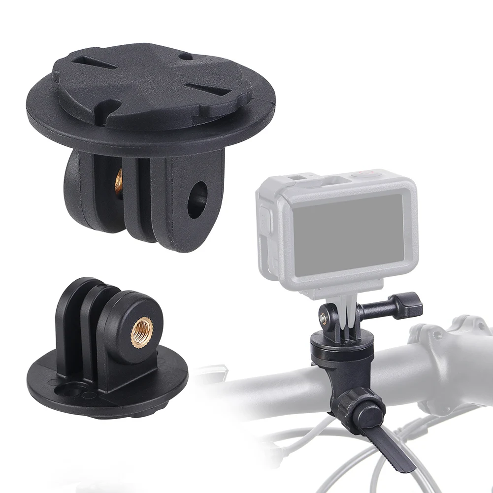 Bike Camera Holder Adapter Multifunctional Bicycle Camera Base Lightweight Bicycle Camera Light Mount for Motorbike Bicycle