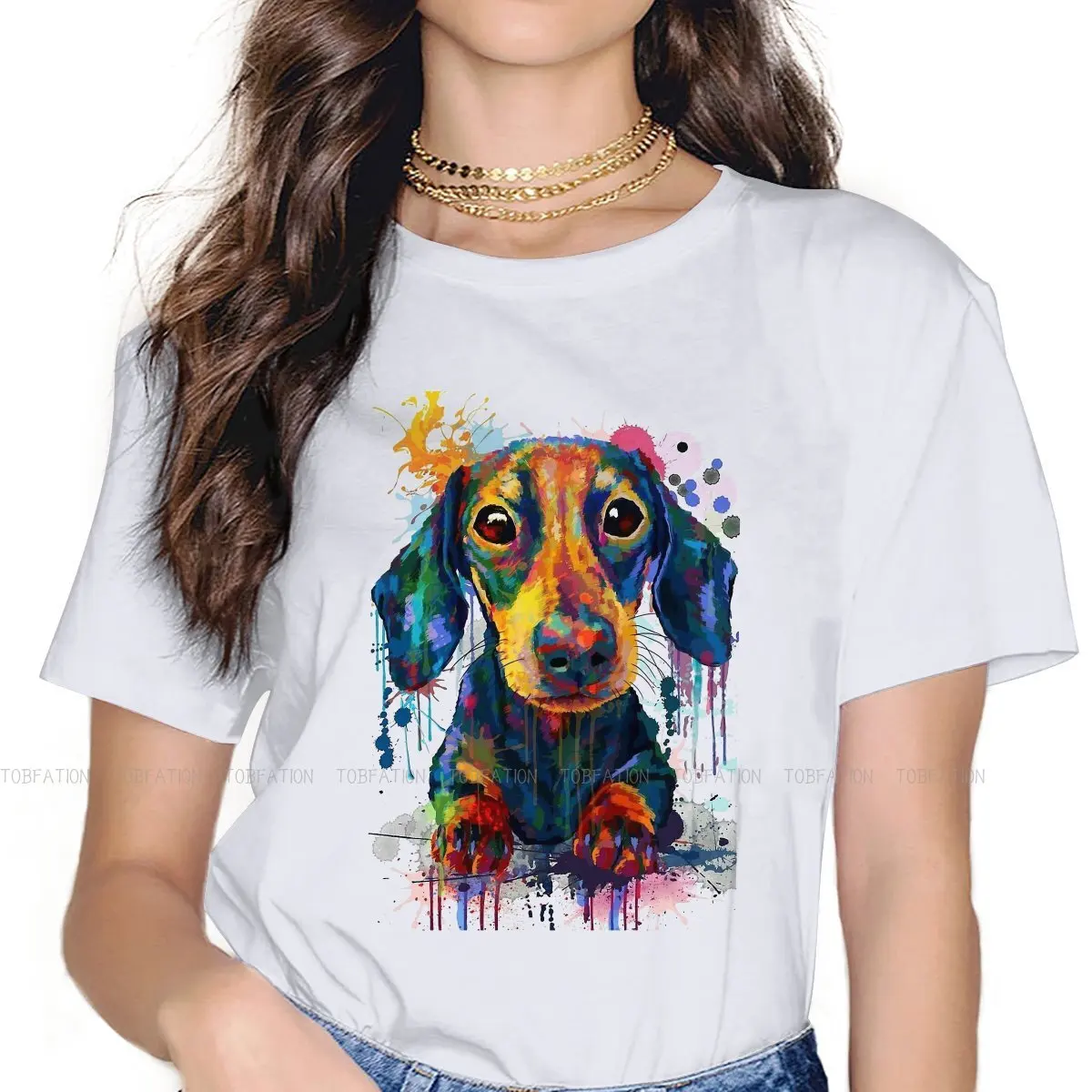 Dachshund Art Special TShirt for Girl Sausage Dog 4XL Hip Hop Gift Clothes  T Shirt Stuff