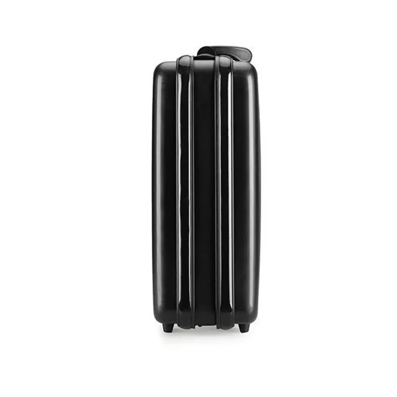 ABS+Aluminum Business Briefcase - TSA Lock Tool Storage Case with Portable Design & Carry-On Compartments