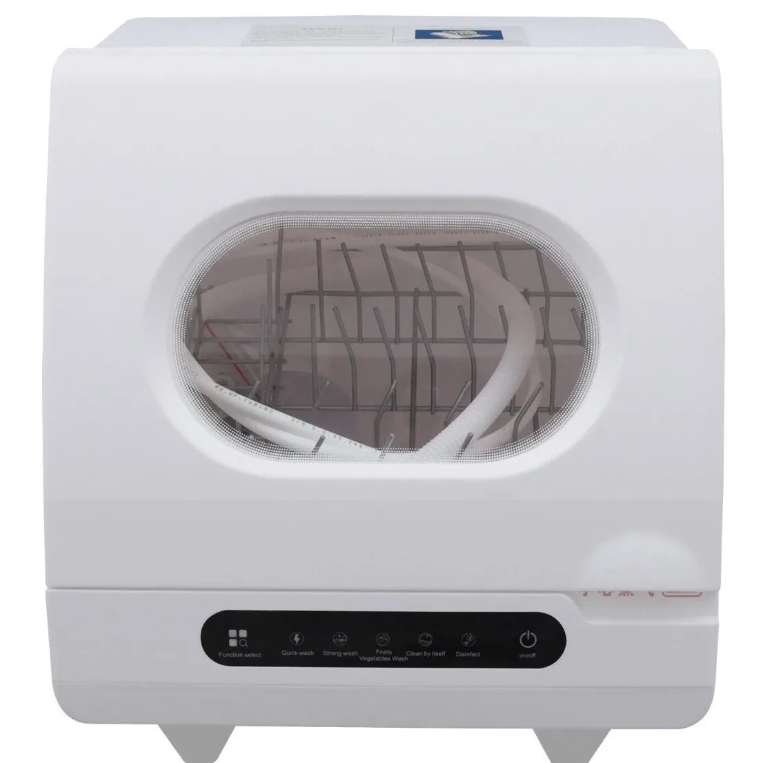 Factory Direct Compatible with Smart Desktop Dishwasher Installation Free Fully Automatic Small Household 110V Dishwashing