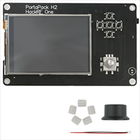 Upgrade PORTAPACK H2 TCXO 3.2 inch Touch LCD Display Aluminum Case Battery For HACKRF ONE SDR