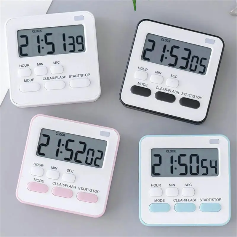 Countdown Alarm Clock Memory Function Learning Kitchen Timing Game Timer/timer/remover Silent Alarm Clock Simple Design Timer