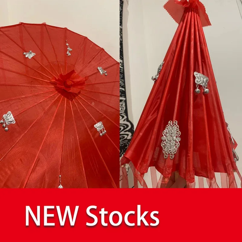 Tian Guan Fu Hua Cheng disfraz de Cosplay han fu adolescente Hua Cheng accesorios de cosplay paraguas trajes rojos Hanfu disfrez peluca zapato