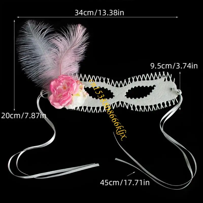 Masquerades Mask Mardi Gras Mask Birthday Prom Wedding Party Wenecians Mask Prezenty 066c