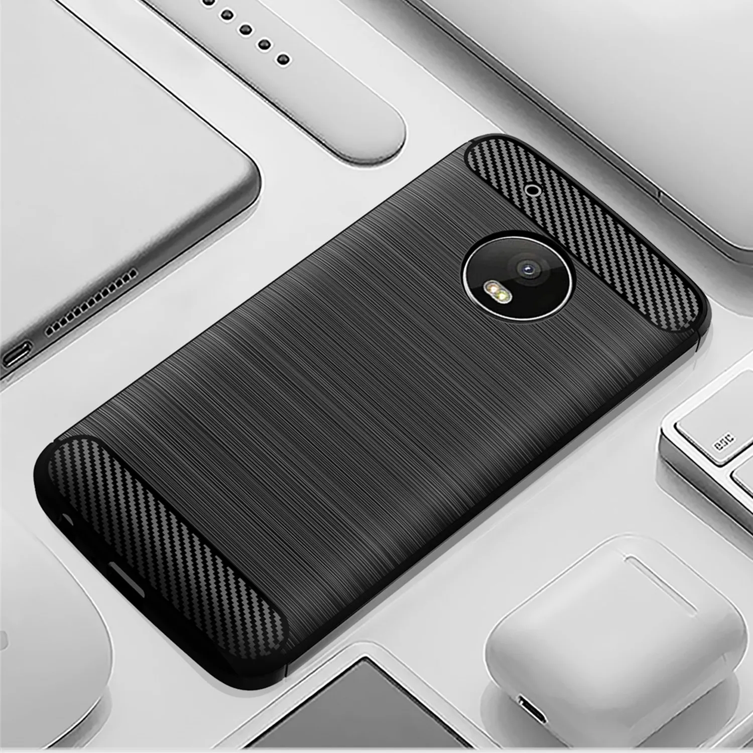 Brushed TPU Case for Motorola G5 Plus G5s g5+ Anti-fall Shockproof Phone Cover for moto g5s plus g5s+ G5 Mobile Shell