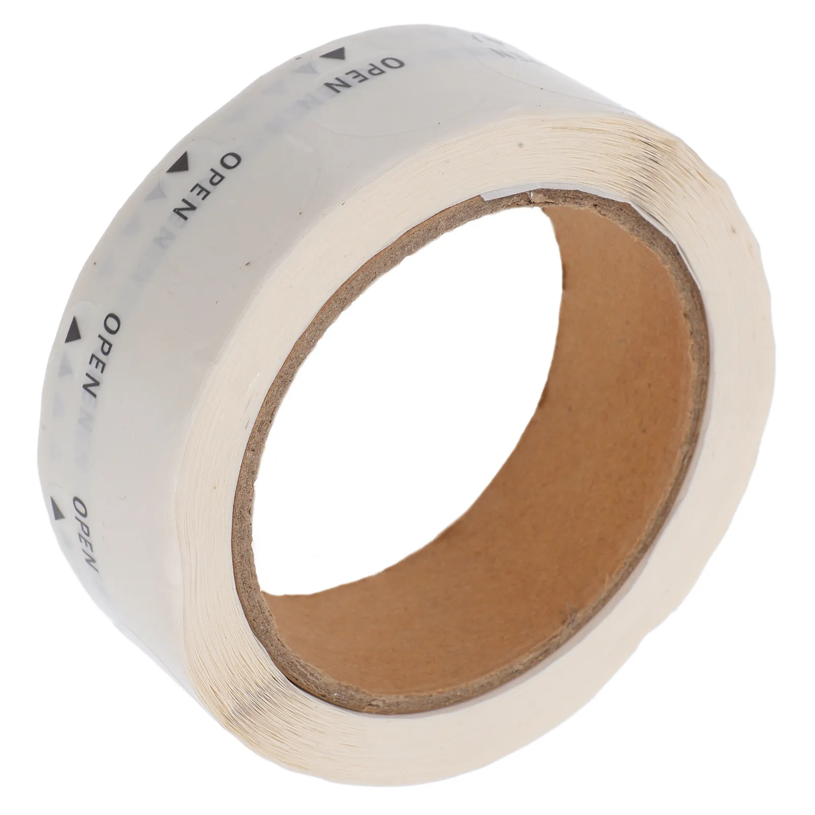 

1000Pcs Adhesive Labels Clear Round Open Stickers Easy Peel Seal for Shipping Packaging Envelopes Bottles Open Stickers