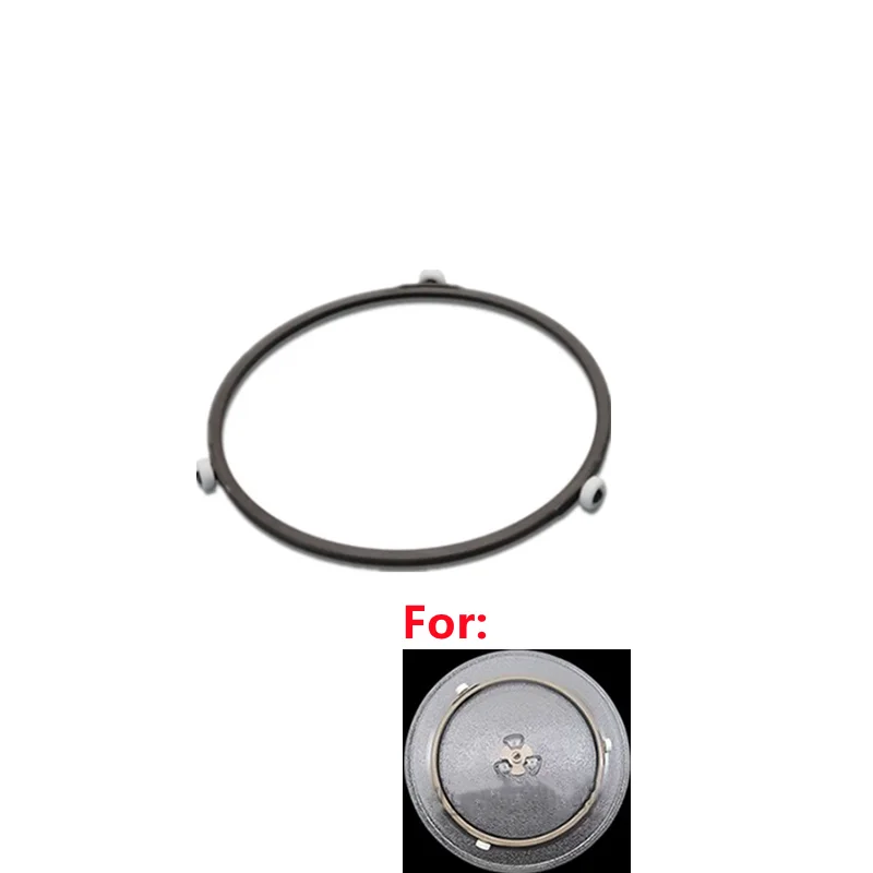 فرن الميكروويف قطر 18.5 سنتيمتر البلاستيك على شكل دائري صينية دوارة دعم أجزاء الميكروويف Galanz للوحة الزجاجية Haier